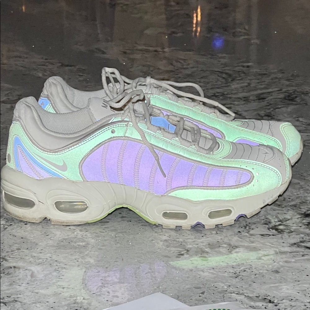 Nike Air Max Tailwind 4 '99 SP "Sail" White Reflective Athletic Shoes Size 7 - Picture 9 of 11